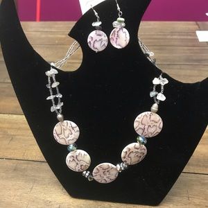 Earring and Necklace set